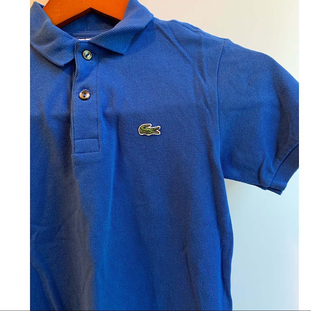 Boys Blue Lacoste 🐊 Polo